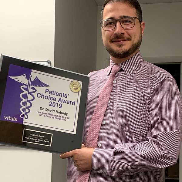 Dr. David Rabady Honored With Vitals 2019 Patients’ Choice Award ...
